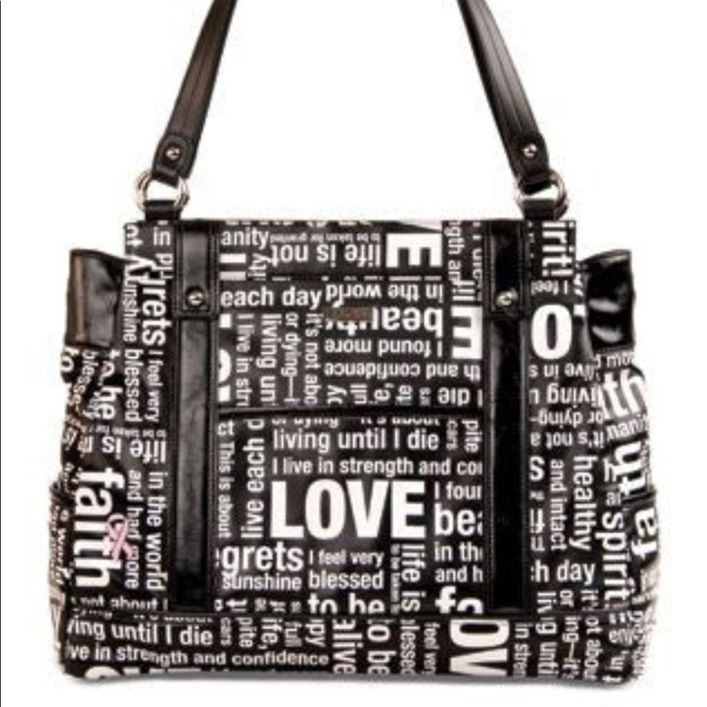 Miche Shell Black and white Hope 12”